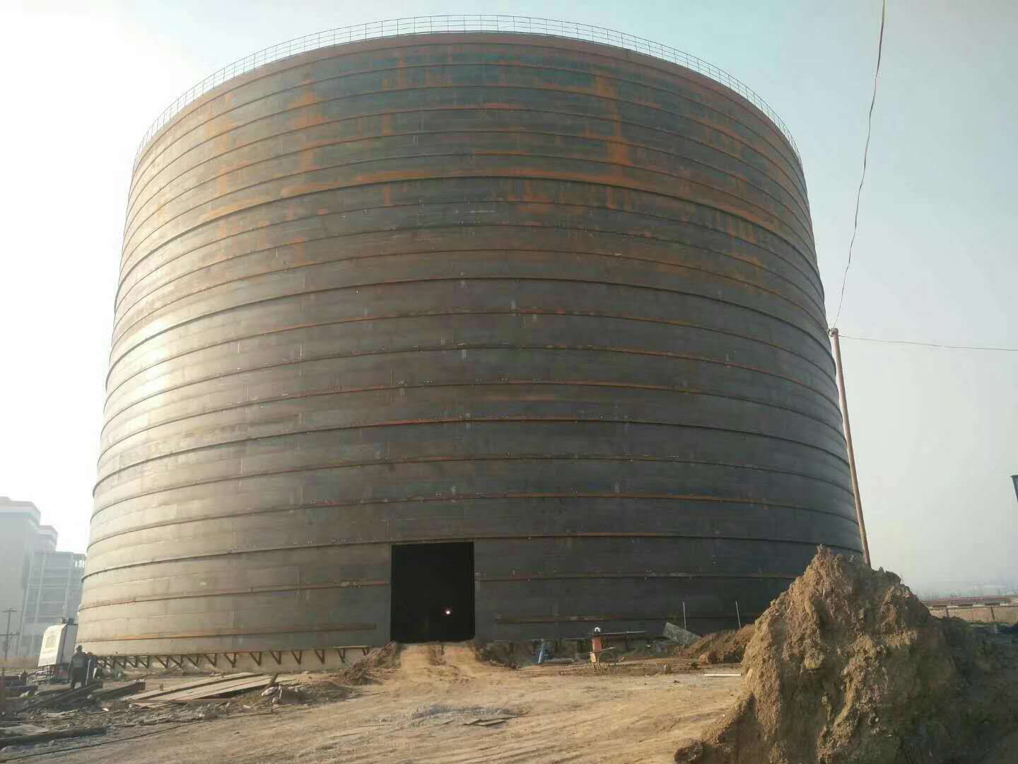 新疆承建大型钢板库的好处及原理